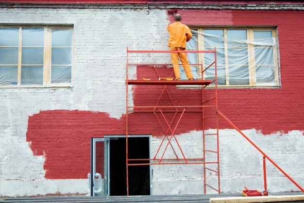 Building painting in Toronto